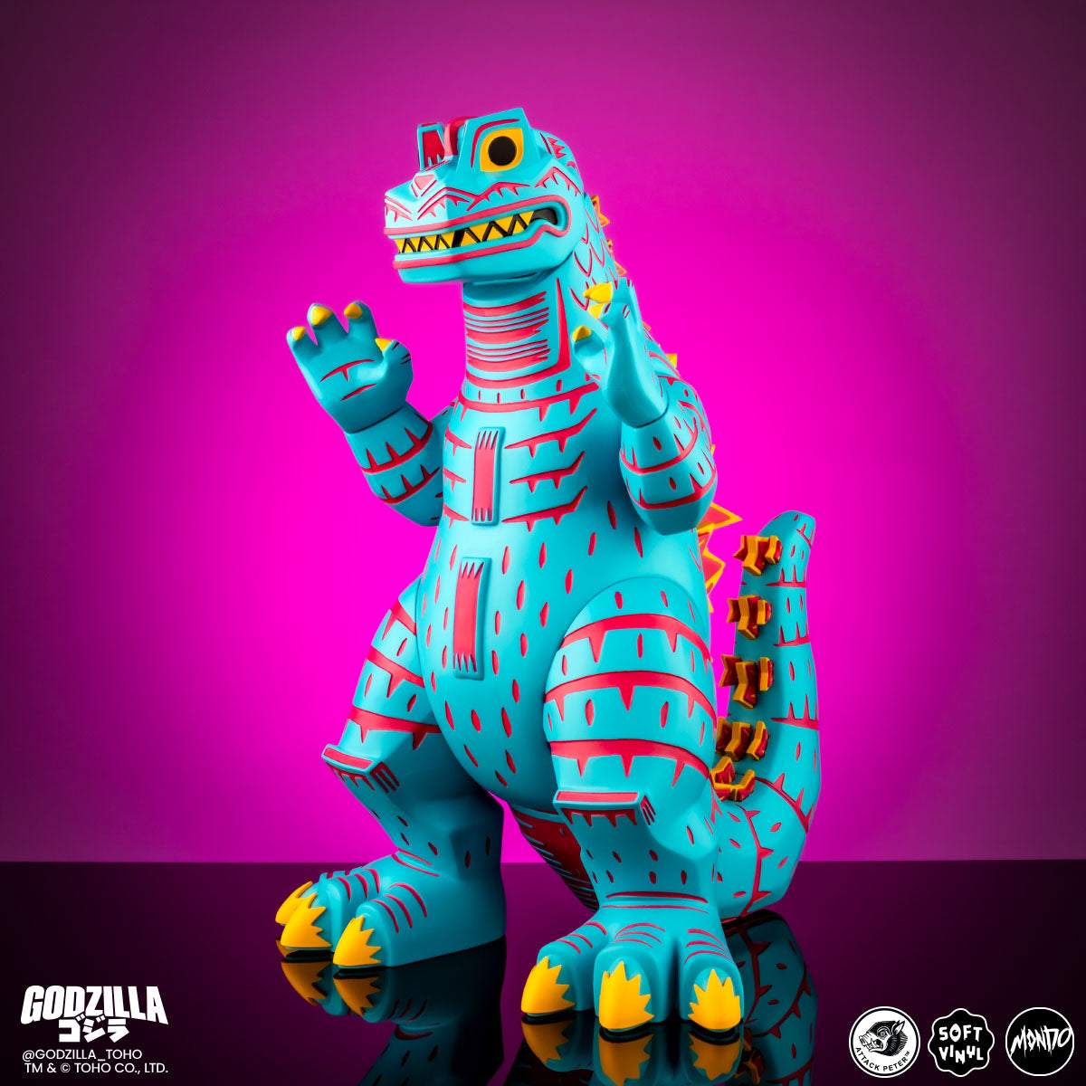 Godzilla - Vinyl Designer Figure by Attack Peter - Vice City Rage