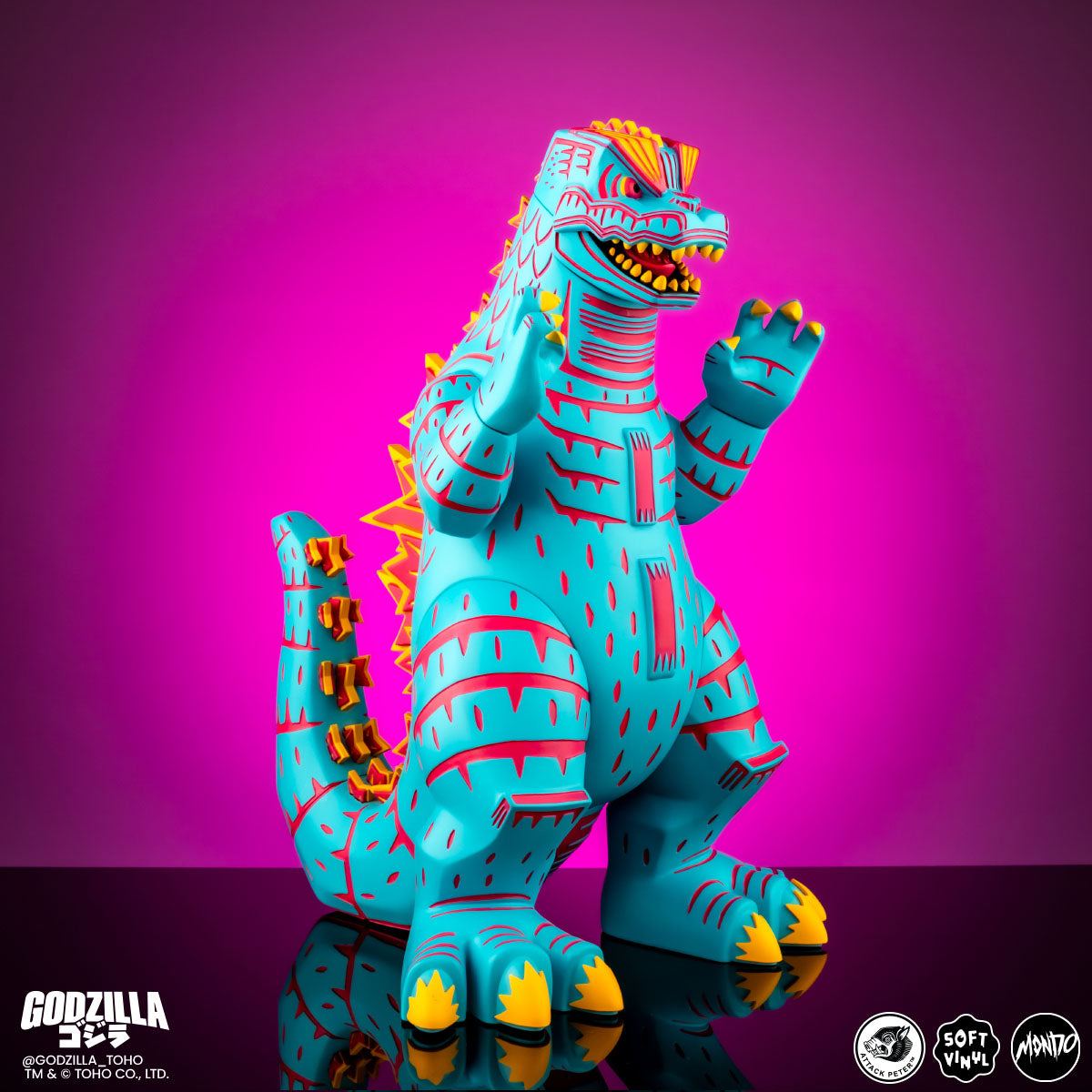 Godzilla - Vinyl Designer Figure by Attack Peter - Vice City Rage