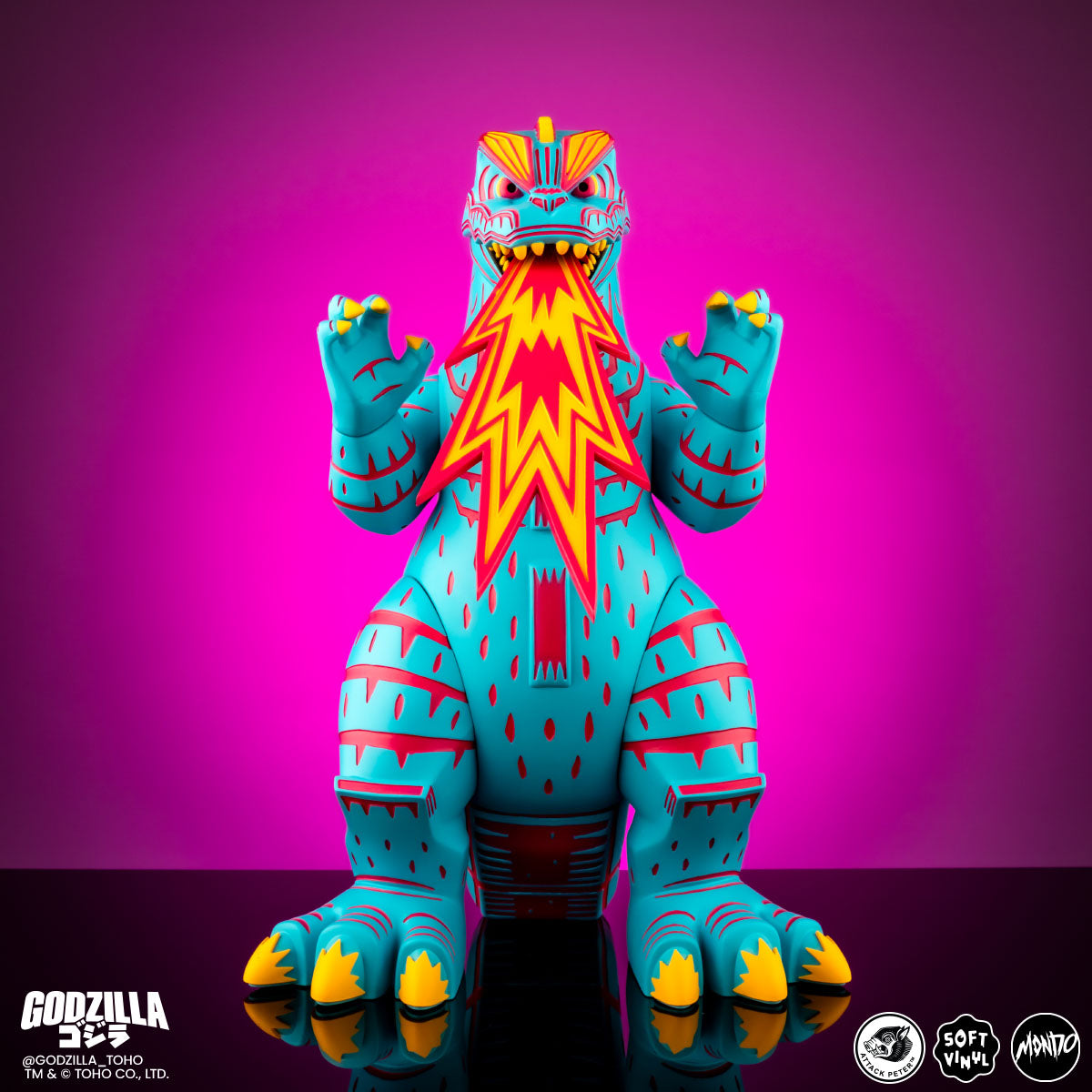 Godzilla - Vinyl Designer Figure by Attack Peter - Vice City Rage