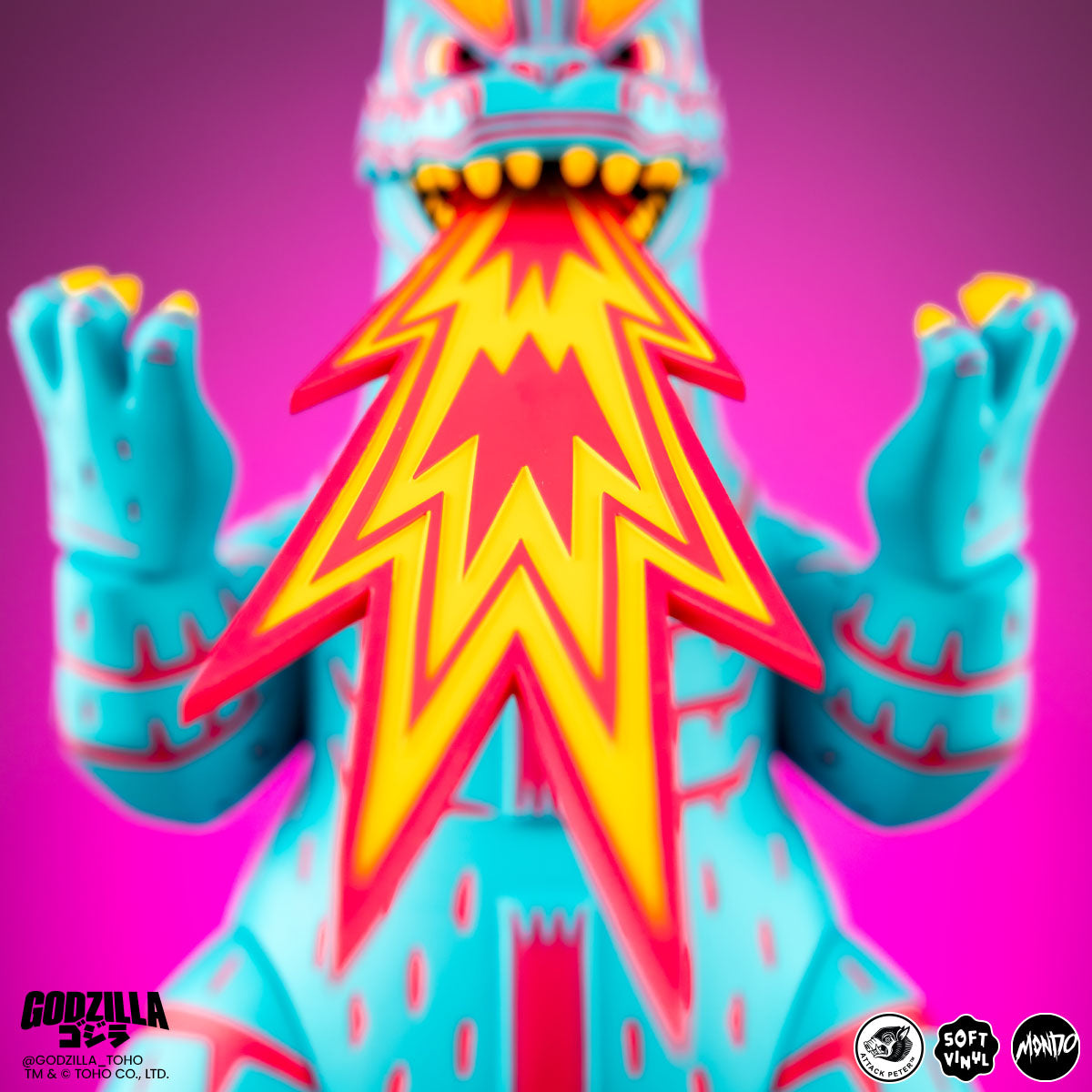 Godzilla - Vinyl Designer Figure by Attack Peter - Vice City Rage