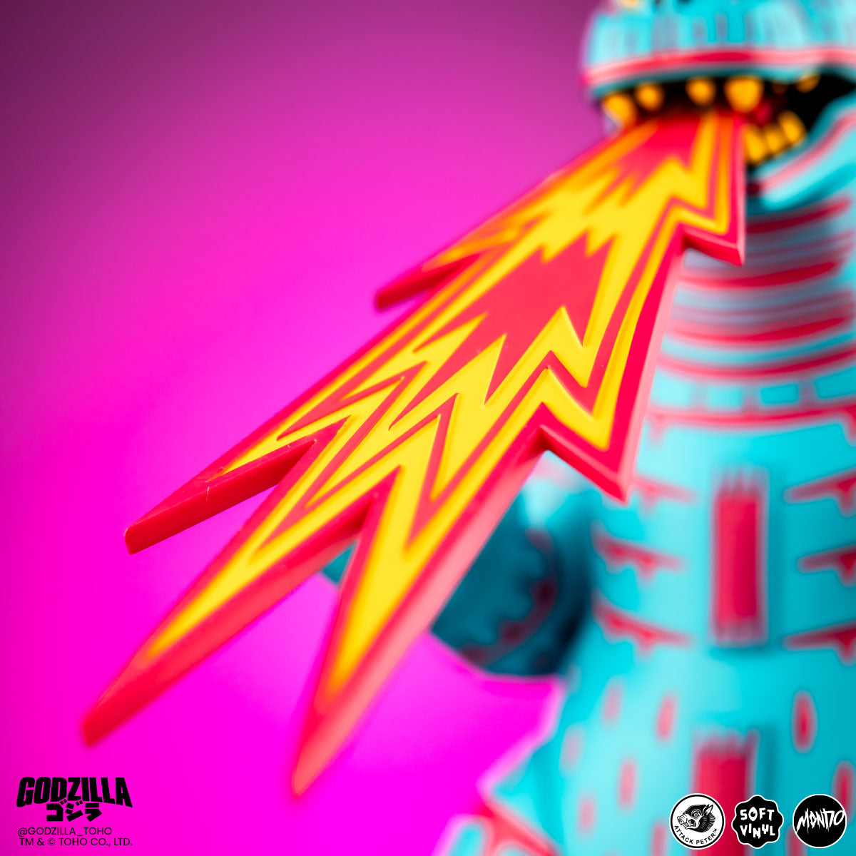 Godzilla - Vinyl Designer Figure by Attack Peter - Vice City Rage