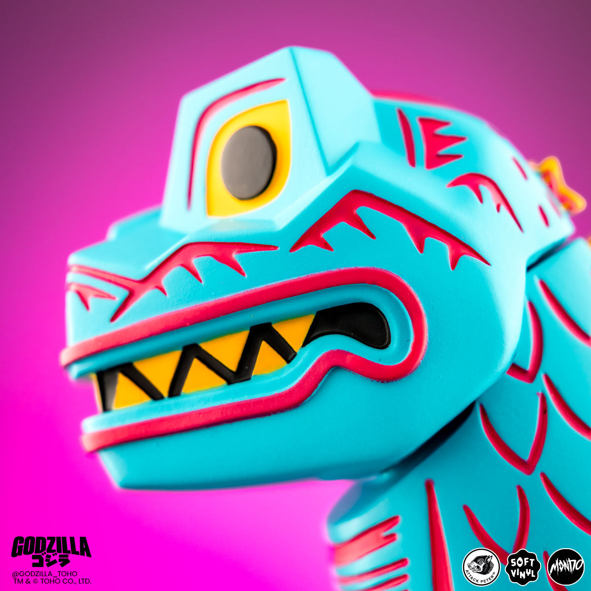 Godzilla - Vinyl Designer Figure by Attack Peter - Vice City Rage