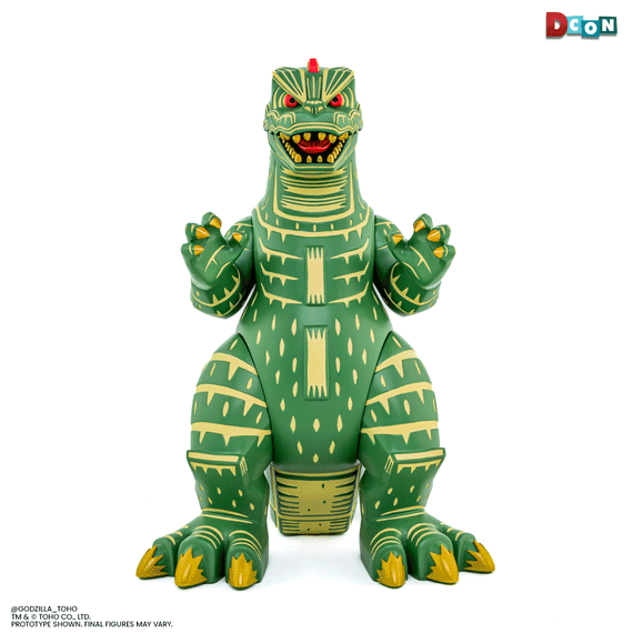 Godzilla - Vinyl Designer Figure by Attack Peter - Jungle Guardian Variant