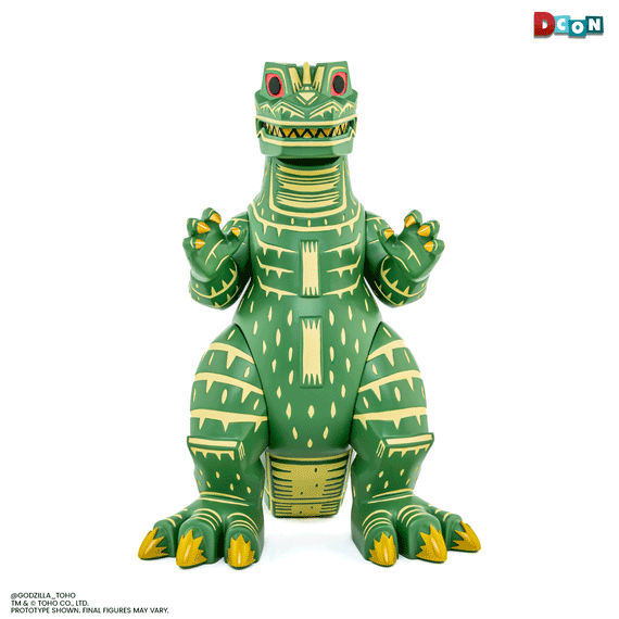 Godzilla - Vinyl Designer Figure by Attack Peter - Jungle Guardian Variant