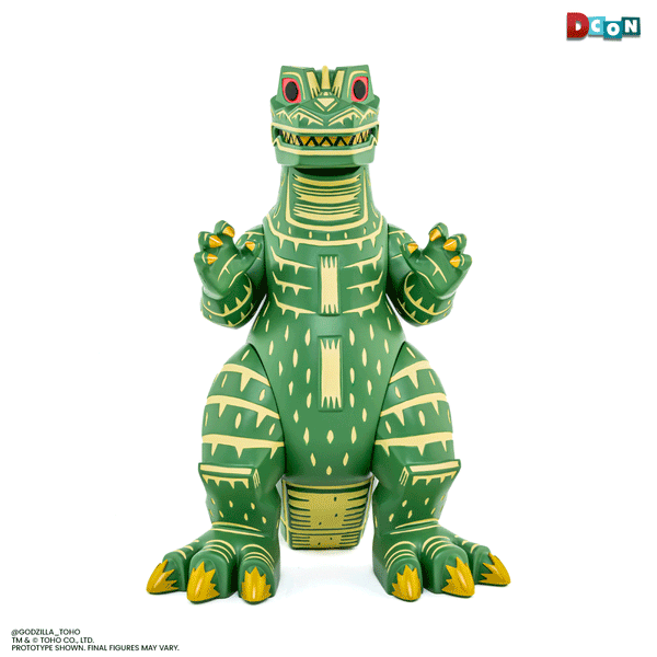 Godzilla - Vinyl Designer Figure by Attack Peter - Jungle Guardian Variant