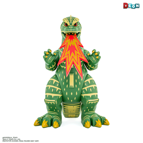 Godzilla - Vinyl Designer Figure by Attack Peter - Jungle Guardian Variant