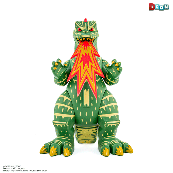 Godzilla - Vinyl Designer Figure by Attack Peter - Jungle Guardian Variant