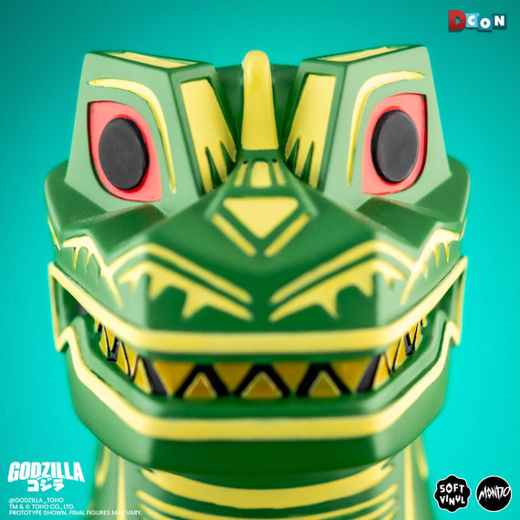 Godzilla - Vinyl Designer Figure by Attack Peter - Jungle Guardian Variant