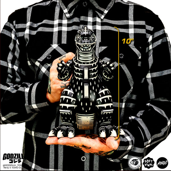 Godzilla - Vinyl Designer Figure by Attack Peter - Linocut Variant