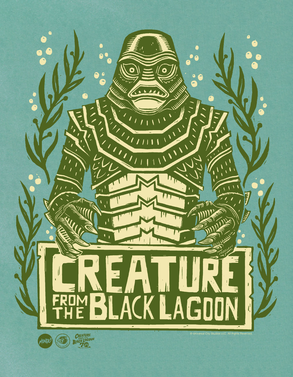 Creature From The Black Lagoon Poster Mondo Creature from the black lagoon poster mondo