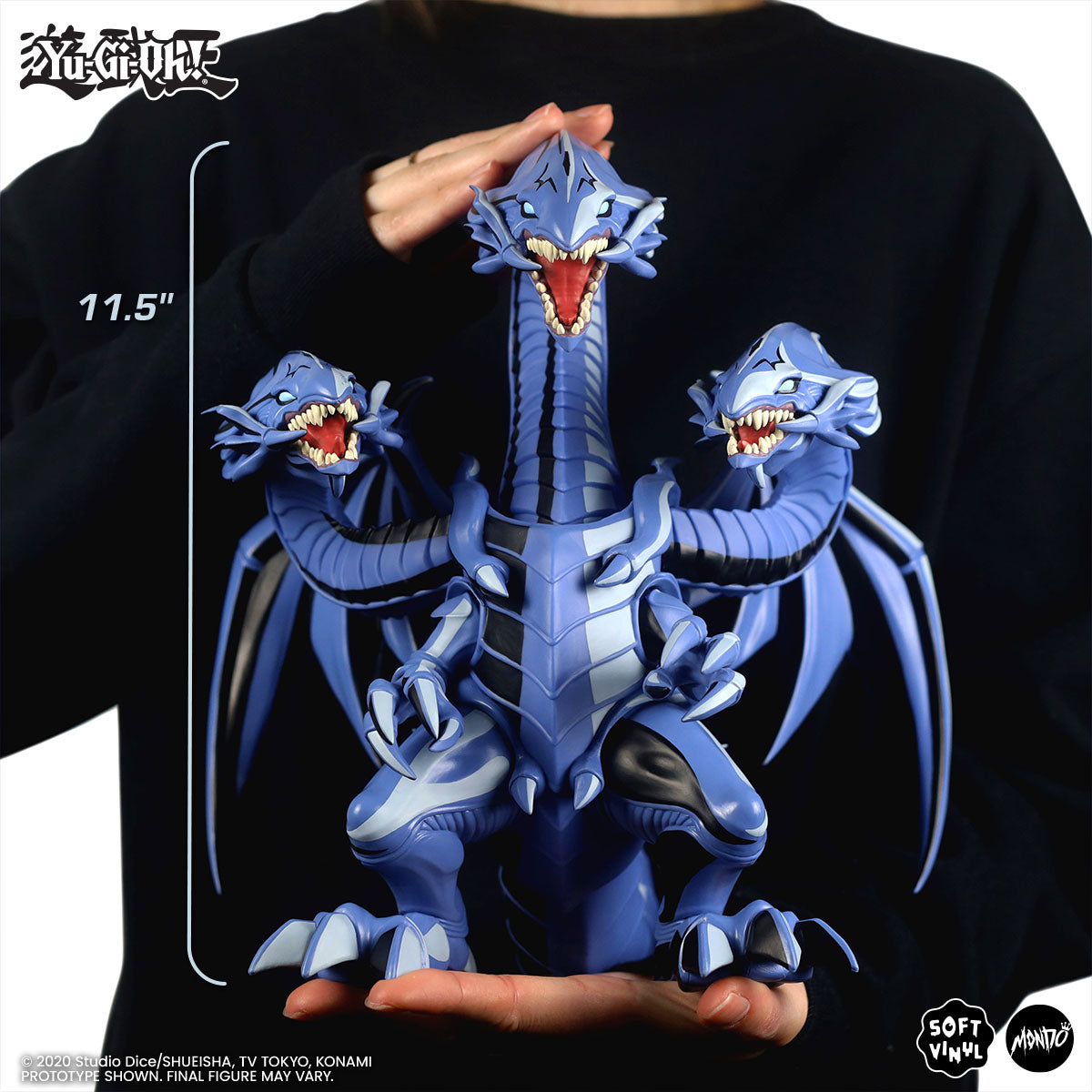 blue eyes white dragon monsters Yu-Gi-Oh! - Blue Eyes Ultimate Dragon Soft Vinyl Figure