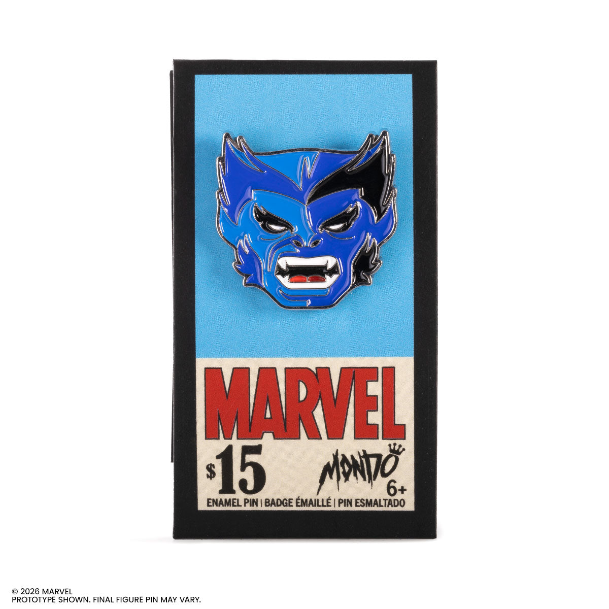 Beast Enamel Pin – Mondo