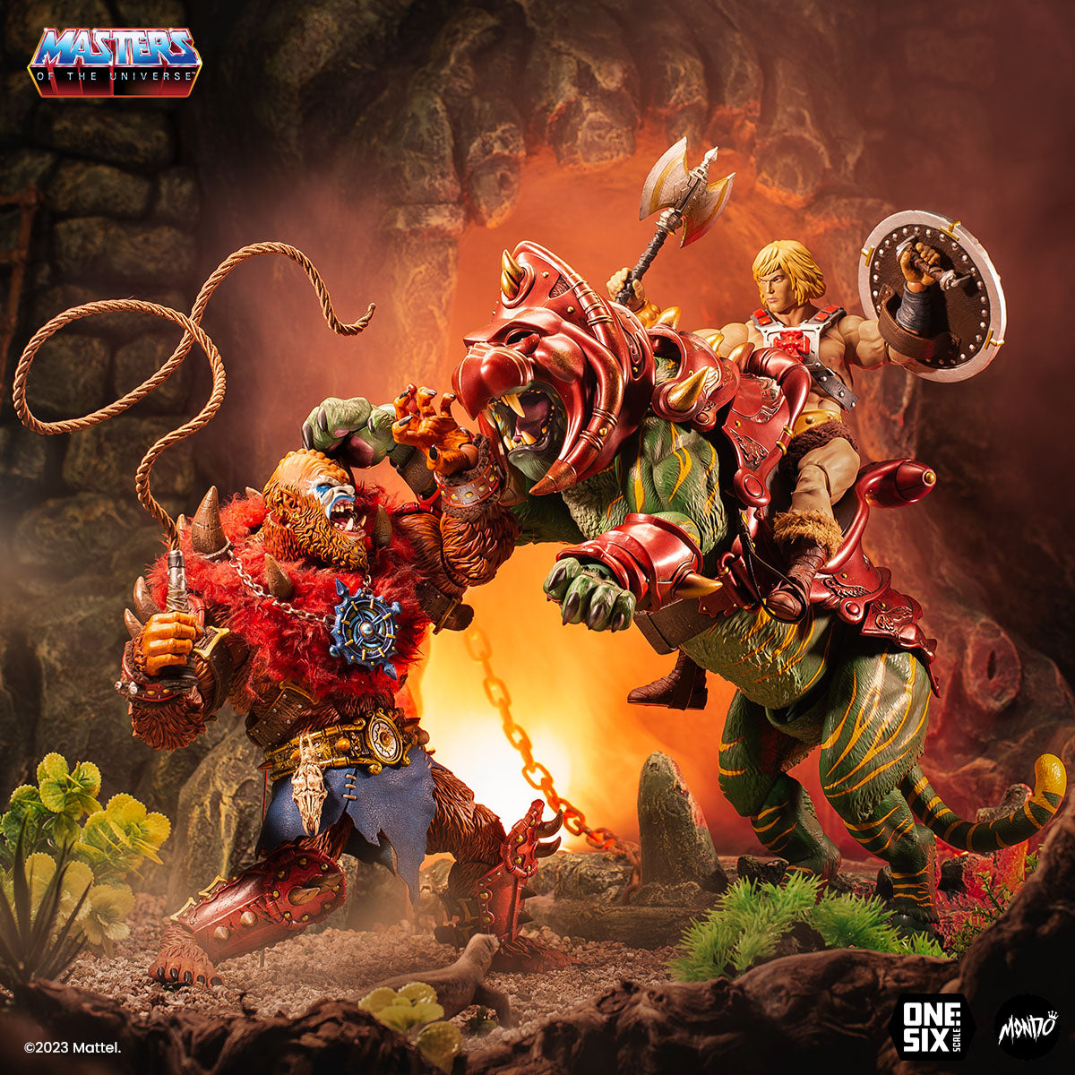 Biast Man Masters of the Universe - Beast Man 1/6 Scale Figure - Timed Edition ...