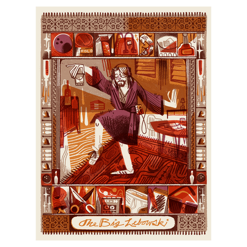The Big Lebowski Poster