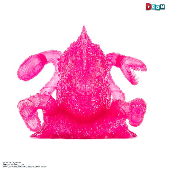 Biollante Soft Vinyl - Clear Pink Variant