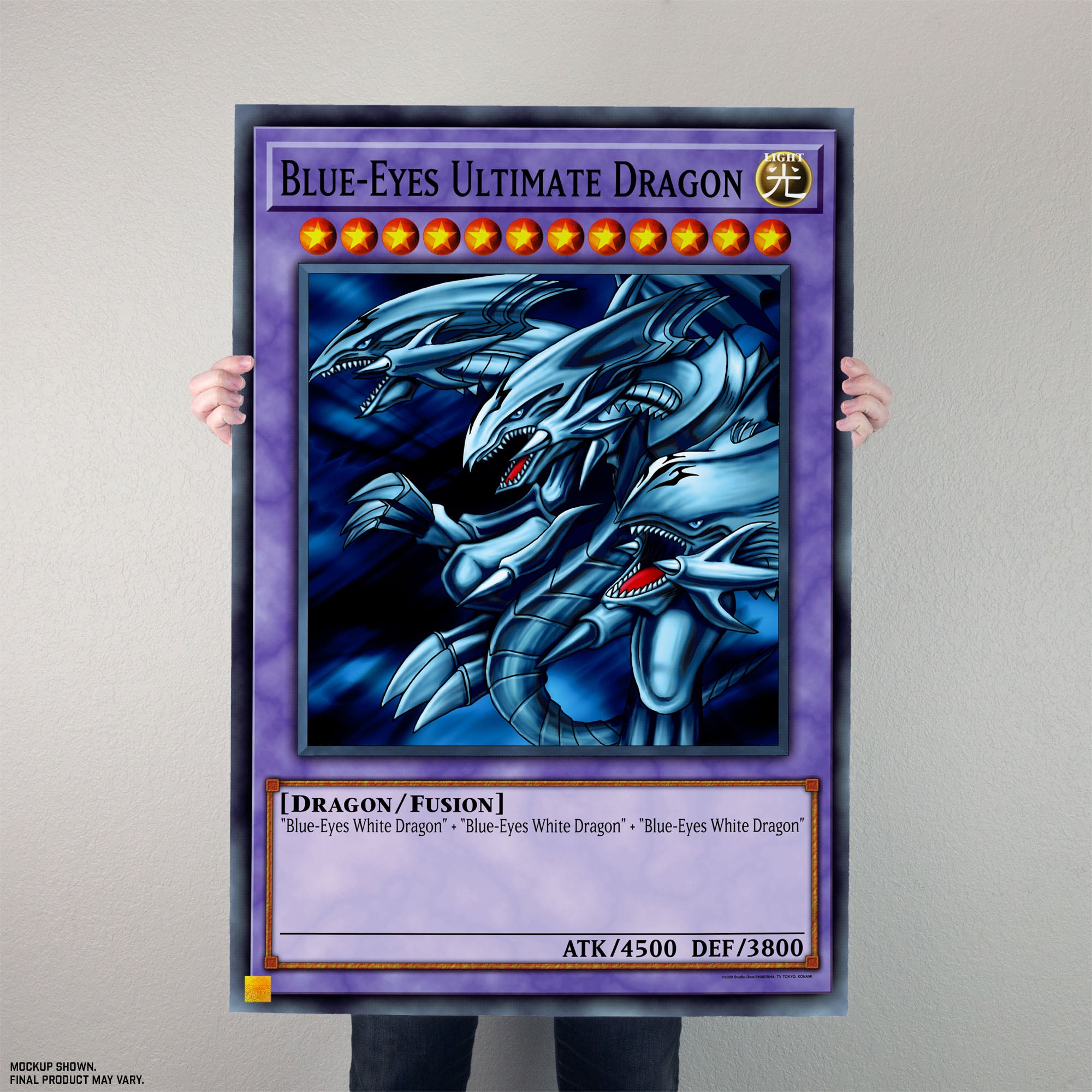 Yu-Gi-Oh! Blue-Eyes Ultimate Dragon Poster Yu-Gi-Oh! Blue-Eyes Ultimate Dragon Poster
