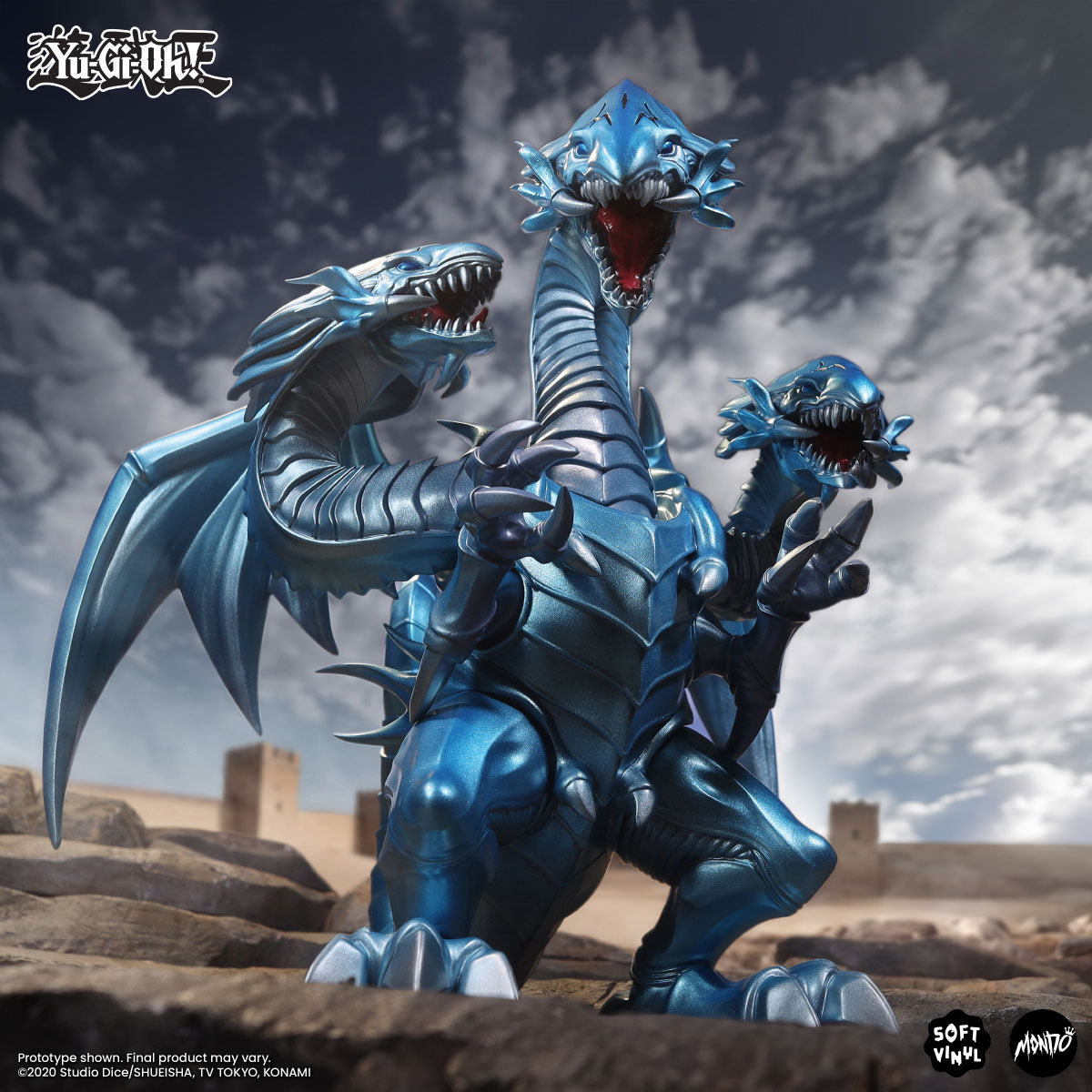 blue eyes white dragon monsters Yu-Gi-Oh! - Blue Eyes Ultimate Dragon Soft Vinyl Figure