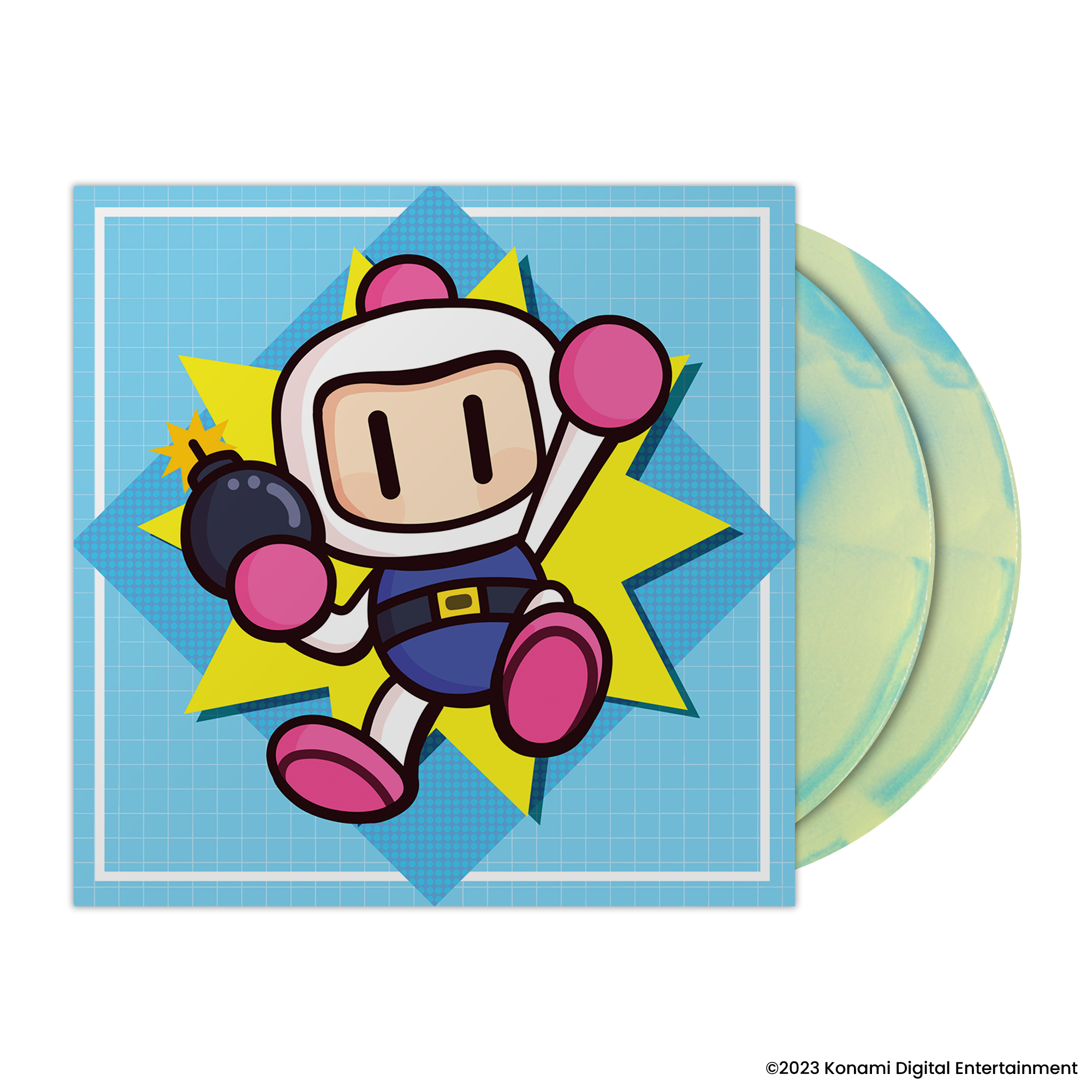 Super Bomberman 1-5 Original Soundtrack 2XLP – Mondo