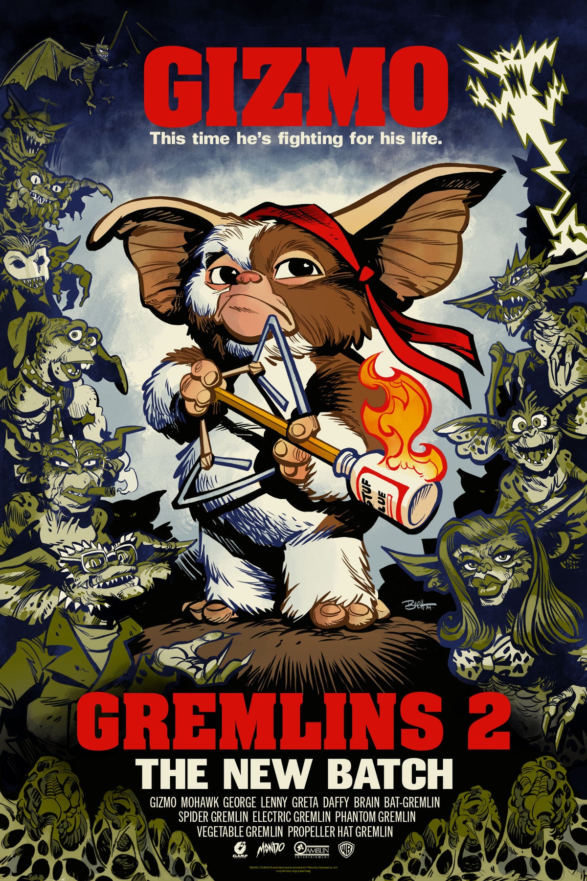 Gremlins 2 Script Gremlins 2: The New Batch Poster – Mondo