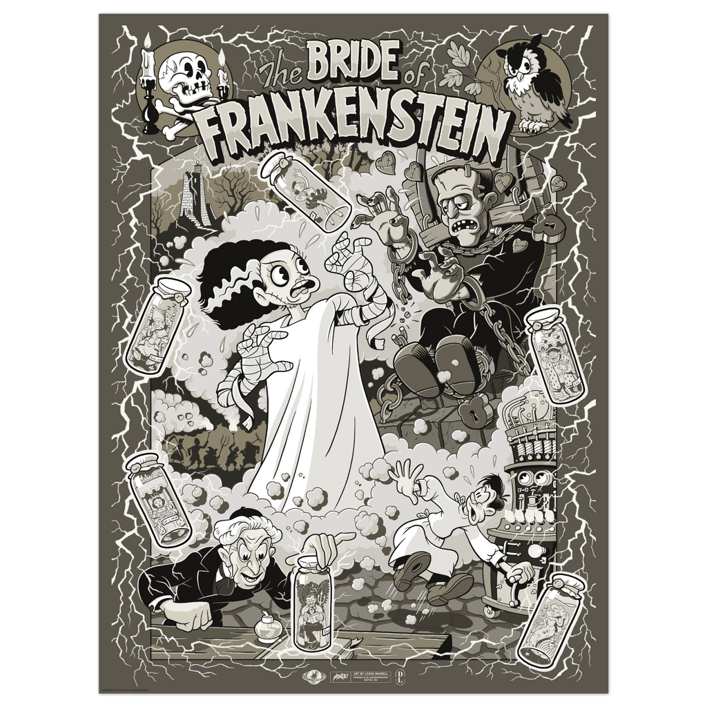 Bride of Frankenstein Variant Poster – Mondo