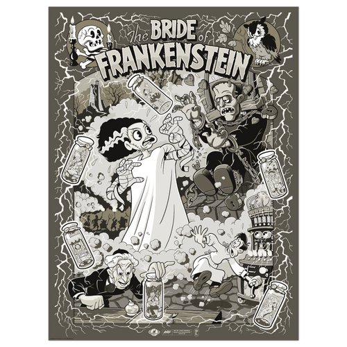Bride of Frankenstein Variant Poster