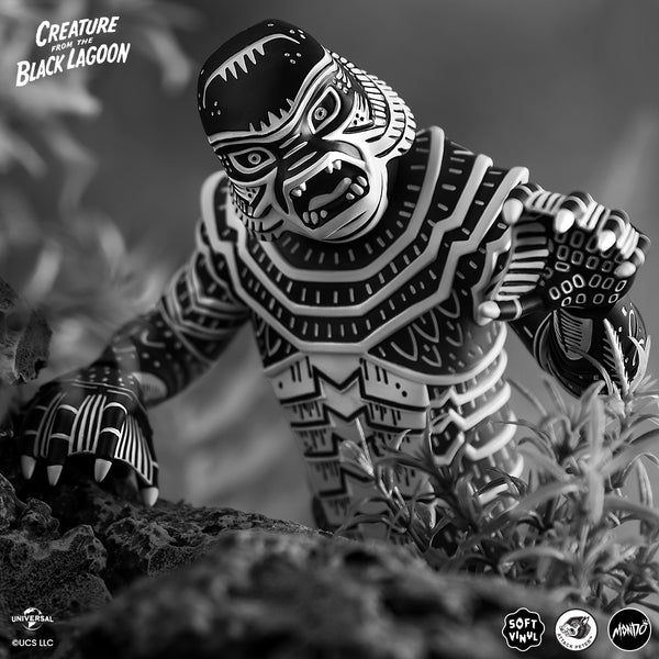 Creature From The Black Lagoon - Vinyl Designer Figure by Attack Peter - Linocut Variant