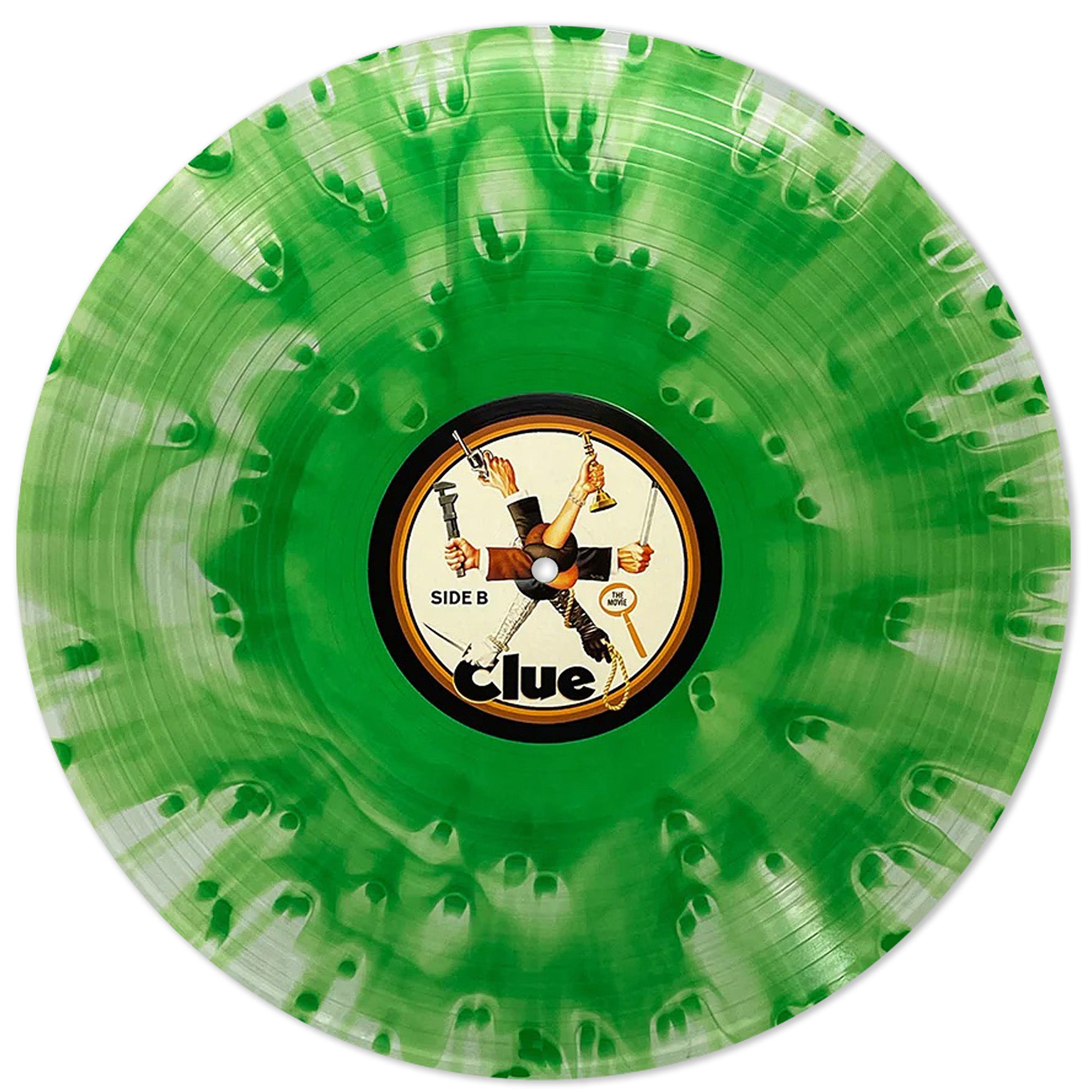 Clue The Movie Soundtrack Vinyl Record deals LP Mondo Black White Split Ltd