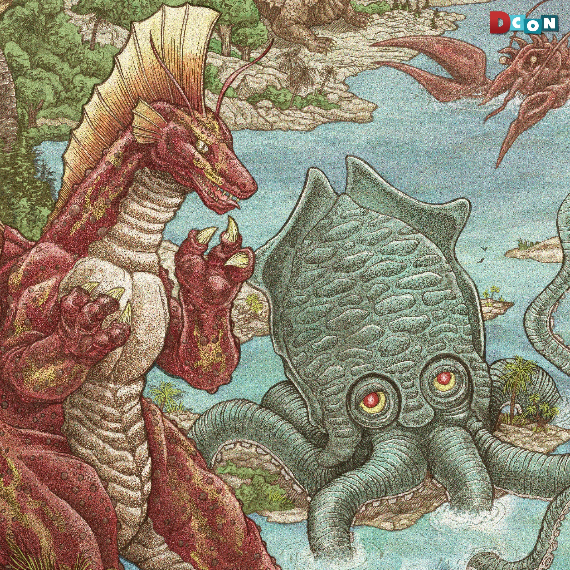 all godzilla monsters with pictures Godzilla: Monster Island Poster