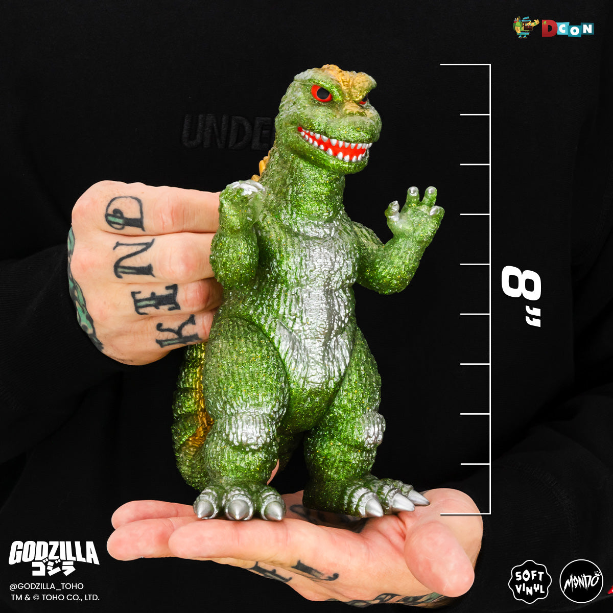 Mondo Imperial Green Godzilla store Soft Vinyl Sofubi Figure