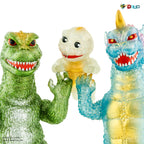 All Monsters Attack Soft Vinyl Figure Set - Glitter Variant (Designer Con Exclusive)