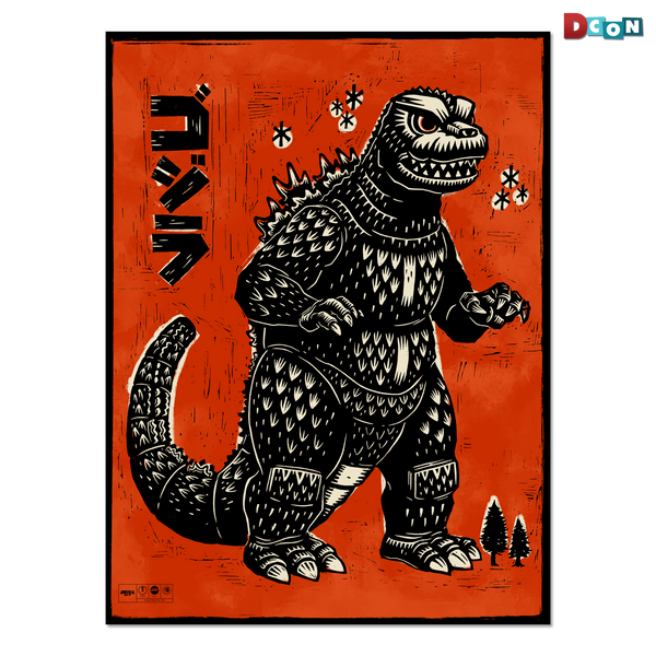 Godzilla vs. Hedorah Print Set