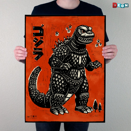 Godzilla vs. Hedorah Print Set