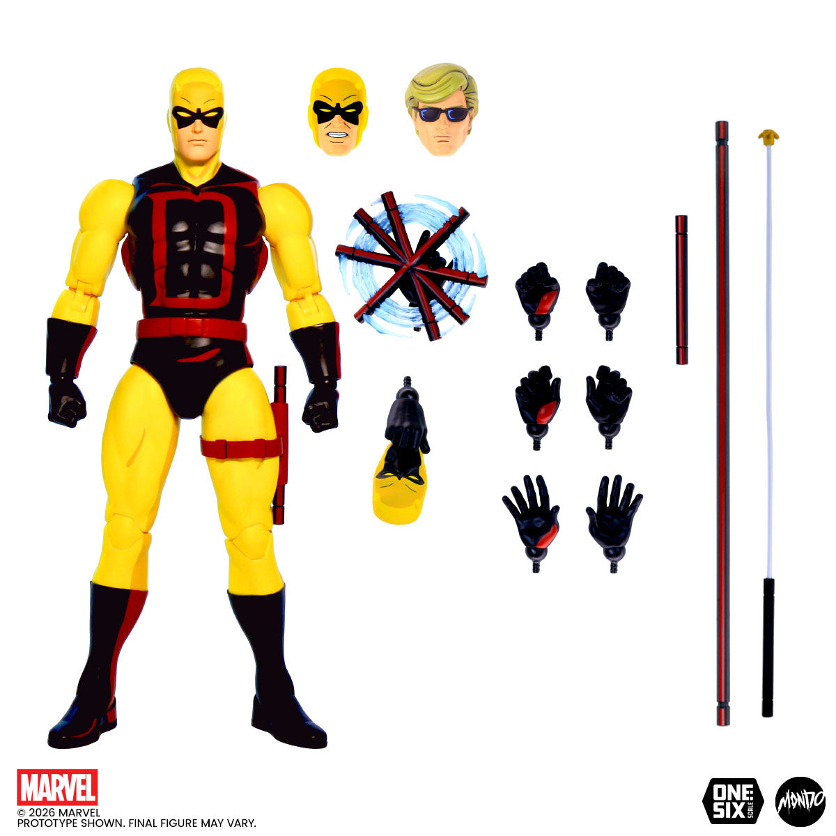 Spider-Man: The Animated Series - Daredevil 1/6 Scale Figure