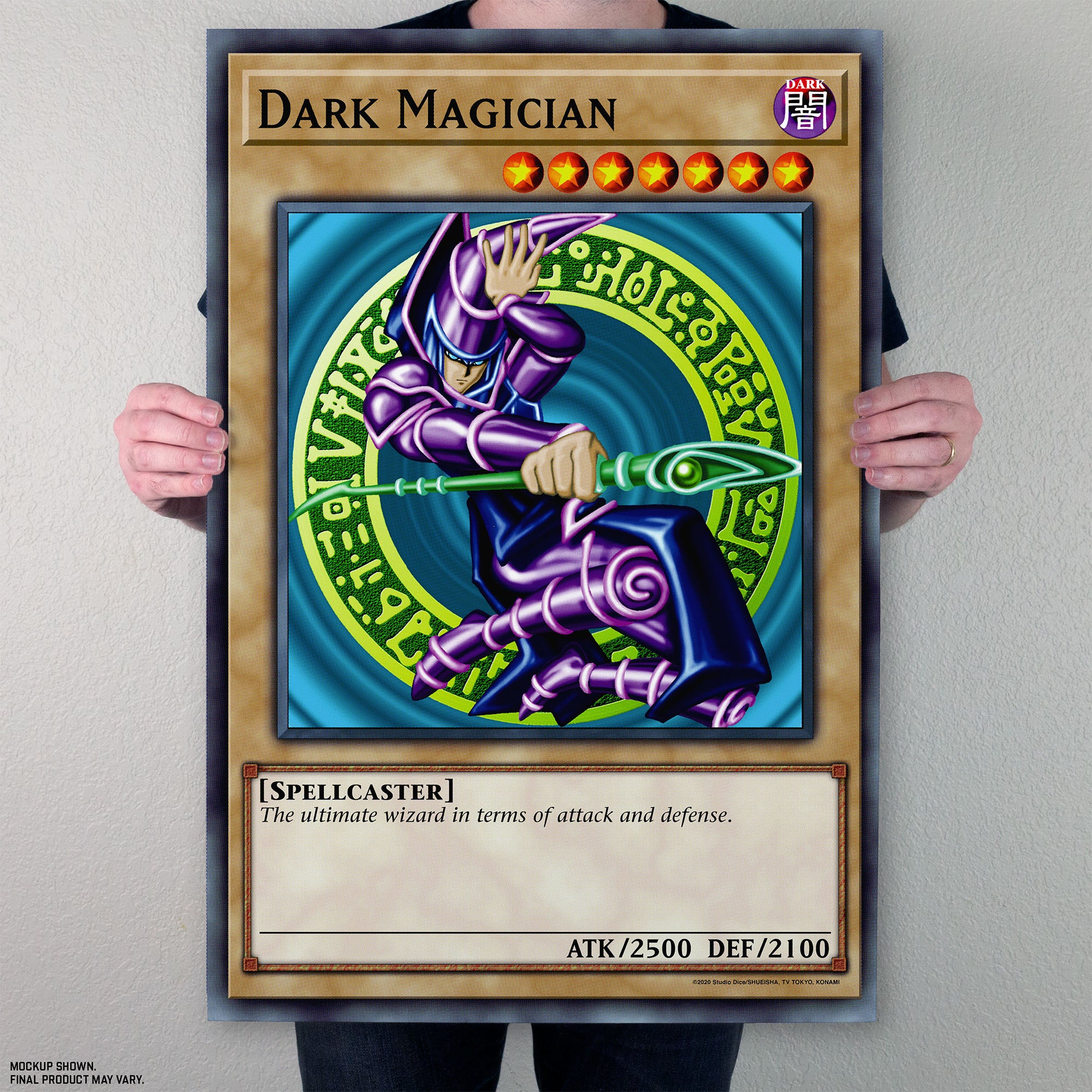 Yu-Gi-Oh! Dark Magician (Timed Edition) Poster Mondo Yu-Gi-Oh! Dark Magician (Timed Edition) Poster Mondo