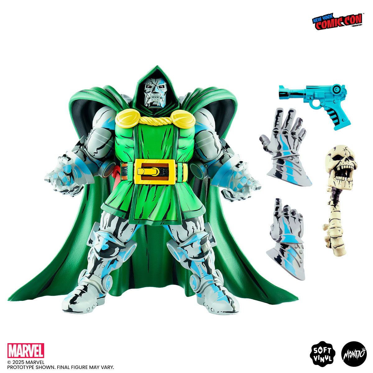MONDO ドクタードゥーム ソフビ コミックver Doctor Doom Soft Vinyl Figure - Comic Deco Variant – Mondo