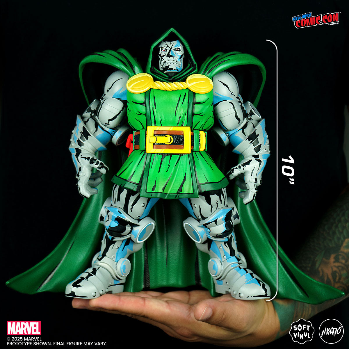 MONDO ドクタードゥーム ソフビ コミックver Doctor Doom Soft Vinyl Figure - Comic Deco Variant – Mondo