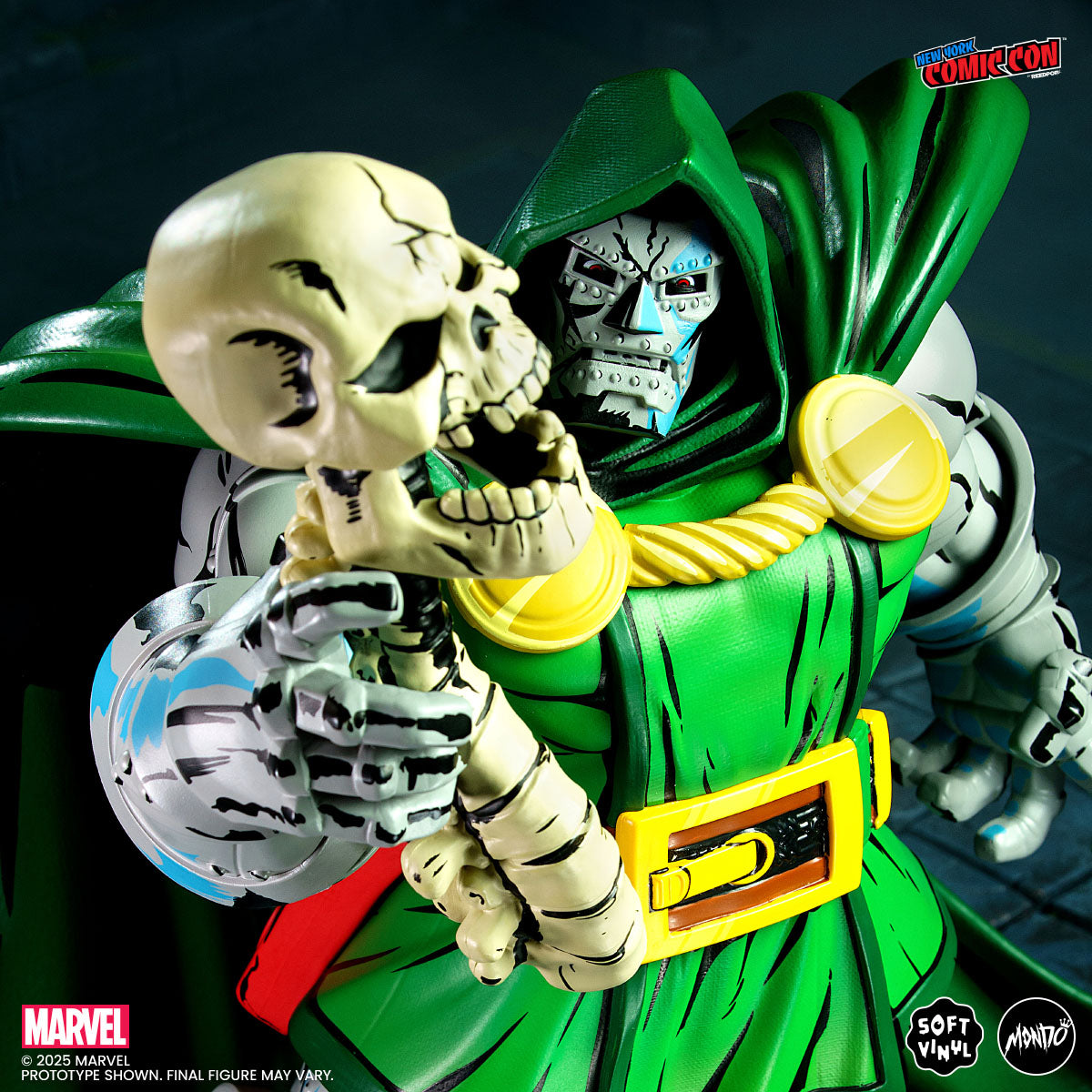 MONDO ドクタードゥーム ソフビ コミックver Doctor Doom Soft Vinyl Figure - Comic Deco Variant – Mondo