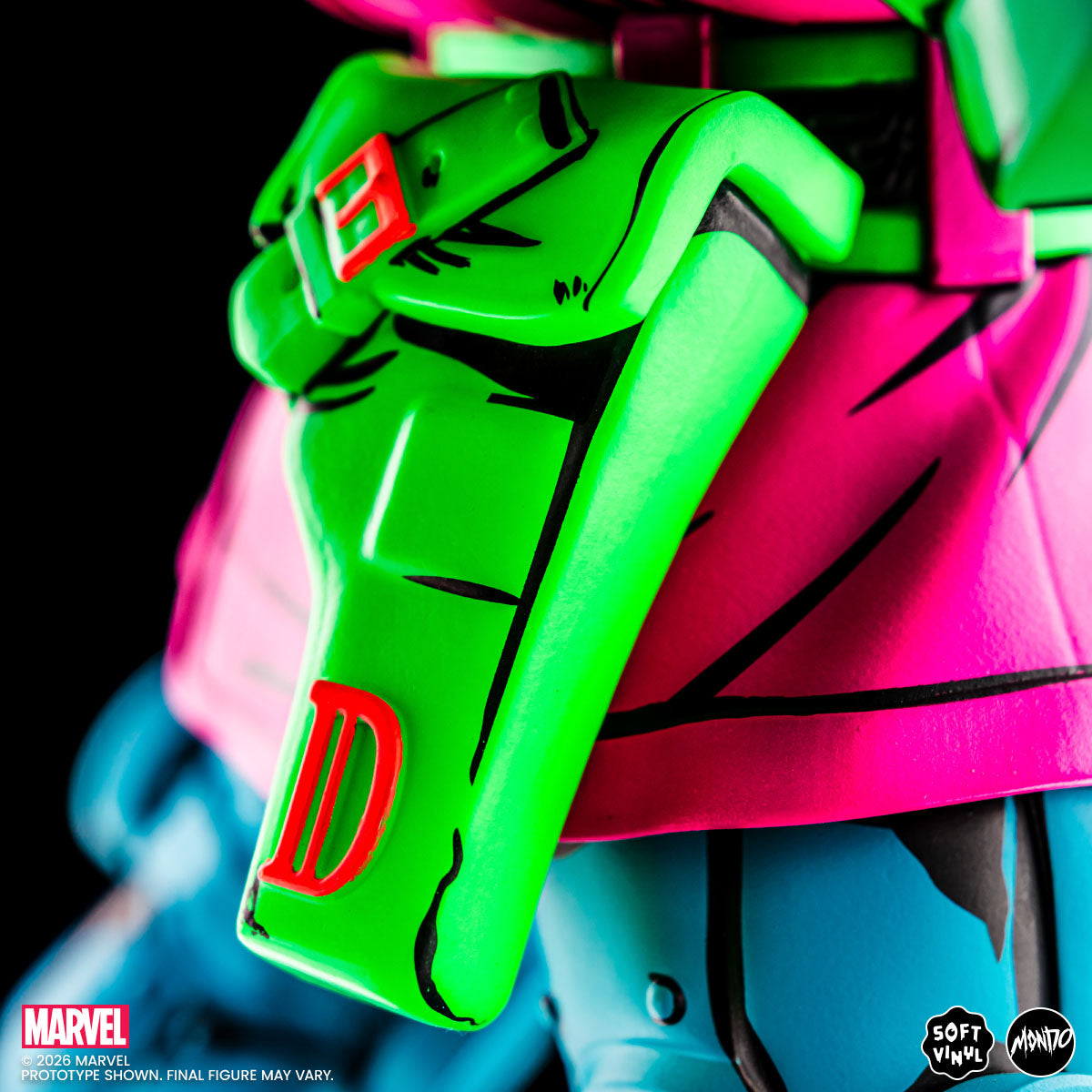 Doctor Doom Soft Vinyl Figure - Psychedelic Variant – Mondo