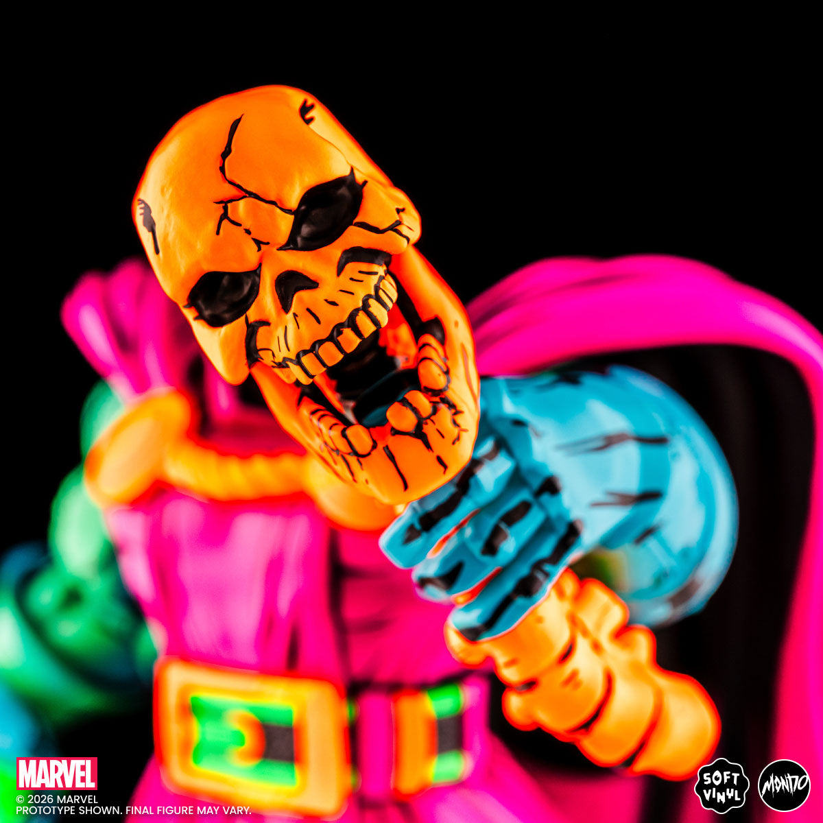 Doctor Doom Soft Vinyl Figure - Psychedelic Variant – Mondo