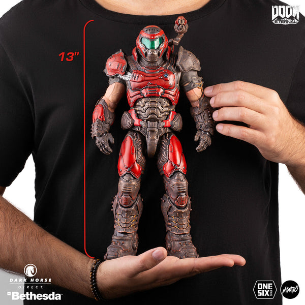DOOM Eternal - Doom Slayer ⅙ Scale Action Figure Mondo Crimson Variant