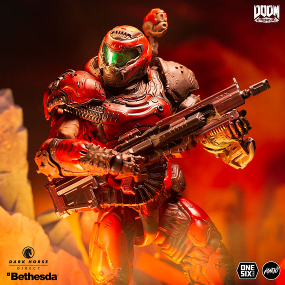 DOOM Eternal - Doom Slayer ⅙ Scale Action Figure Mondo Crimson Variant