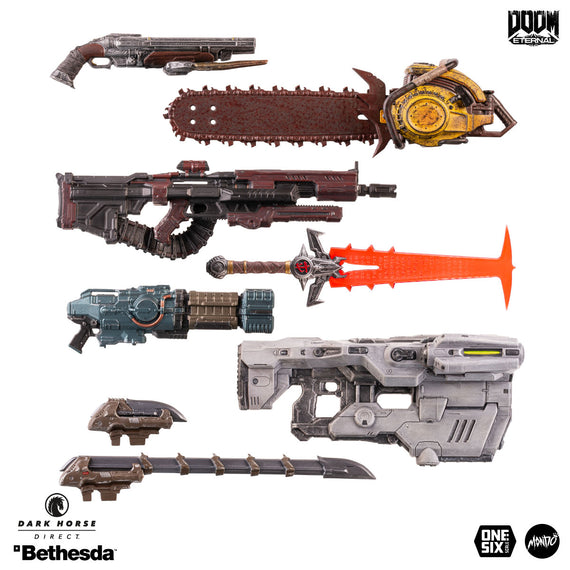 DOOM Eternal - Doom Slayer ⅙ Scale Action Figure Mondo Crimson Variant