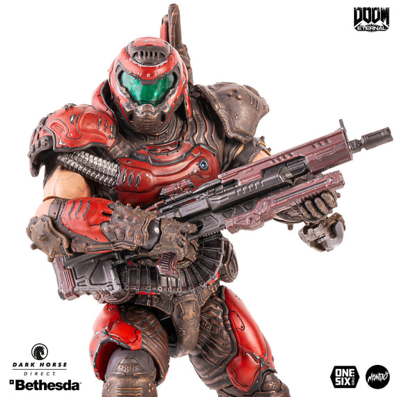 DOOM Eternal - Doom Slayer ⅙ Scale Action Figure Mondo Crimson Variant