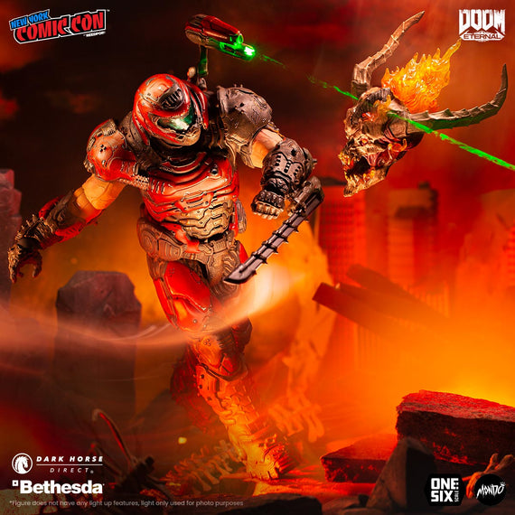 DOOM Eternal - Doom Slayer ⅙ Scale Action Figure Mondo Crimson Variant