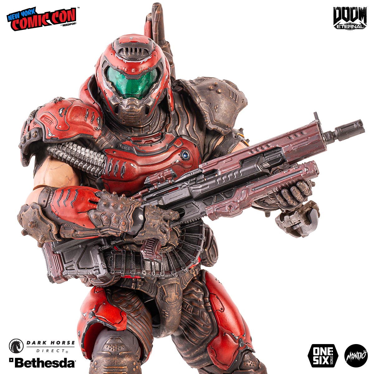 DOOM Eternal - Doom Slayer ⅙ Scale Action Figure Mondo Crimson Variant