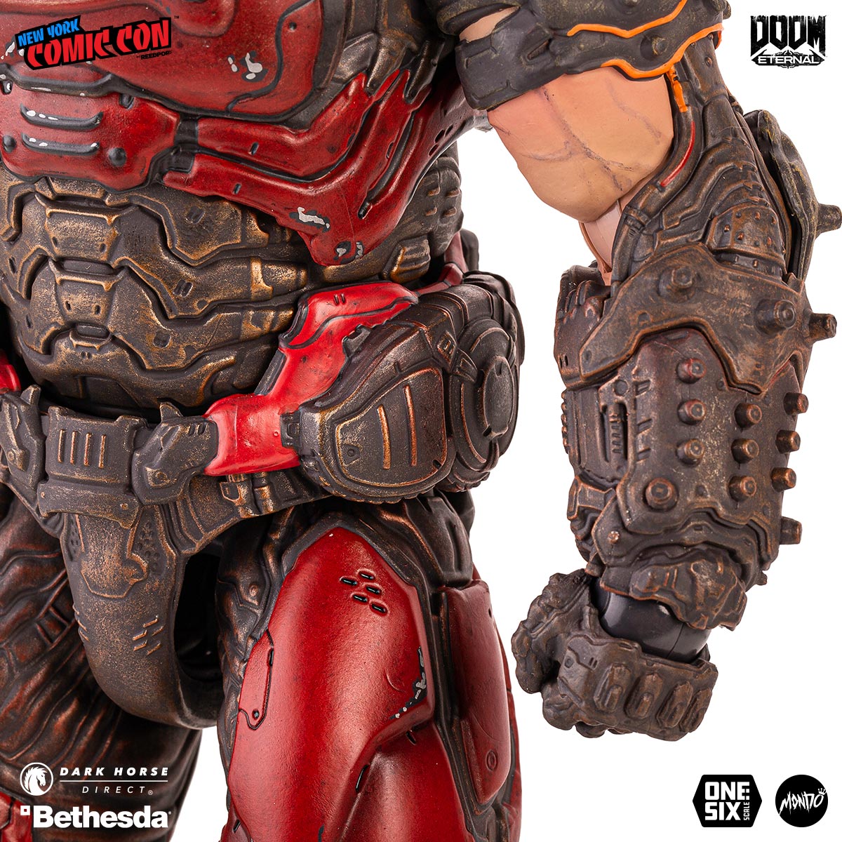 Figure Collection Doom DOOM Eternal - Doom Slayer ⅙ Scale Action Figure Mondo Crimson Variant