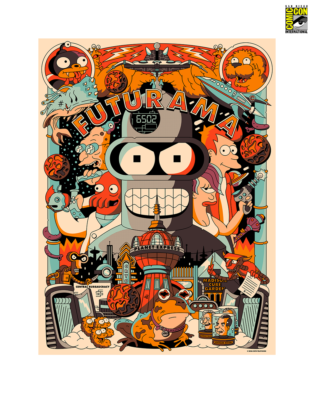 Futurama Poster – Mondo