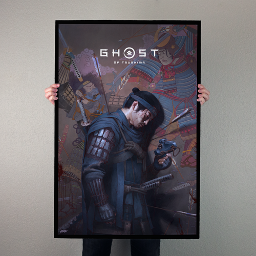 Ghost of Tsushima Poster