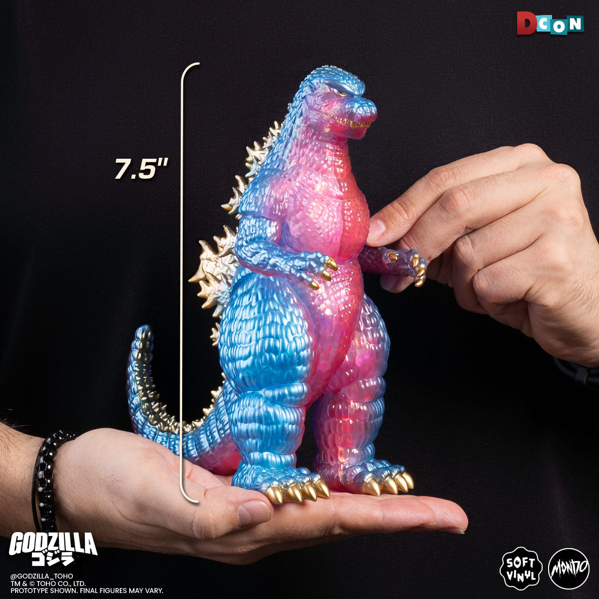 Godzilla 84 Soft Vinyl - Nightshade Pink Variant – Mondo