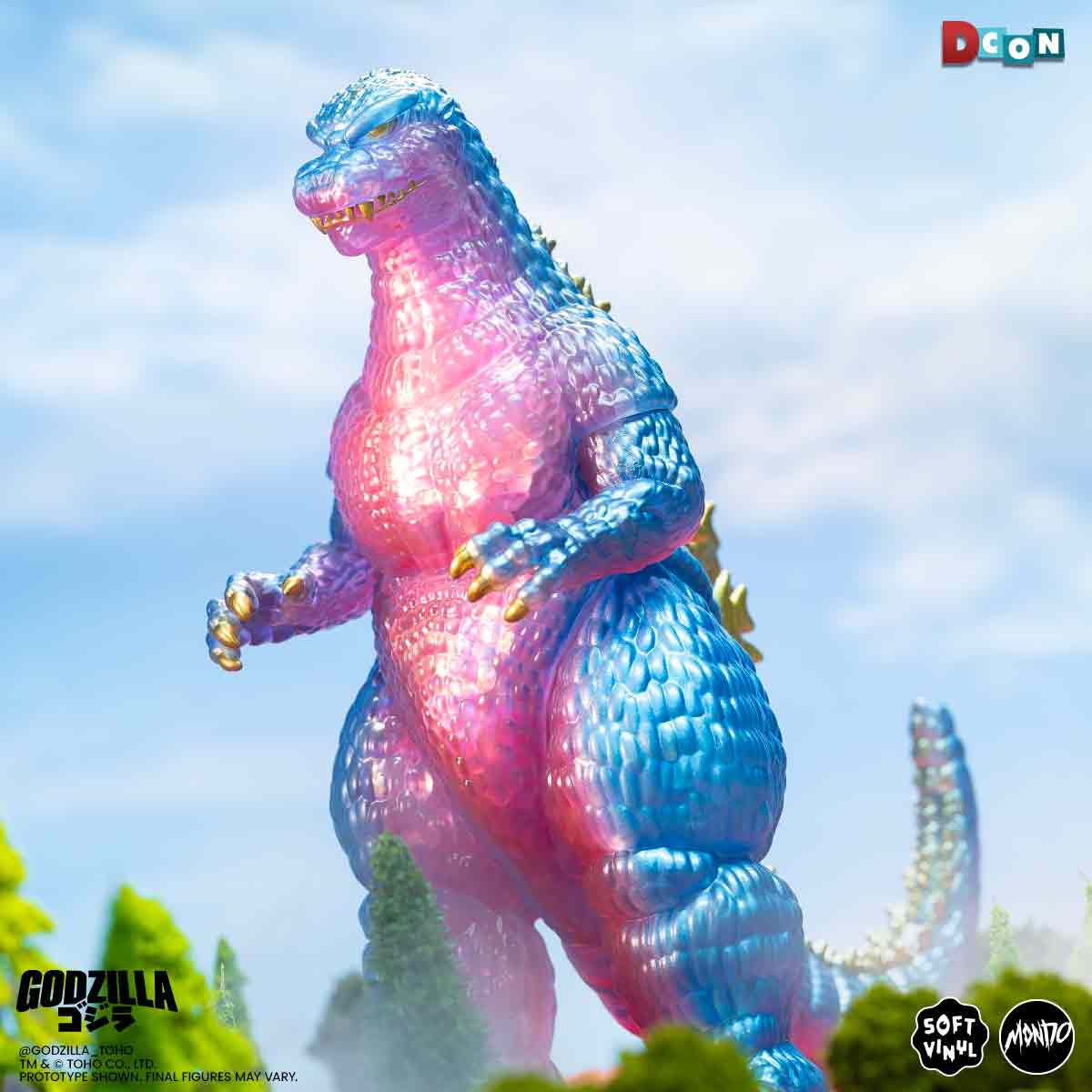 Godzilla 84 Soft Vinyl - Nightshade Pink Variant – Mondo